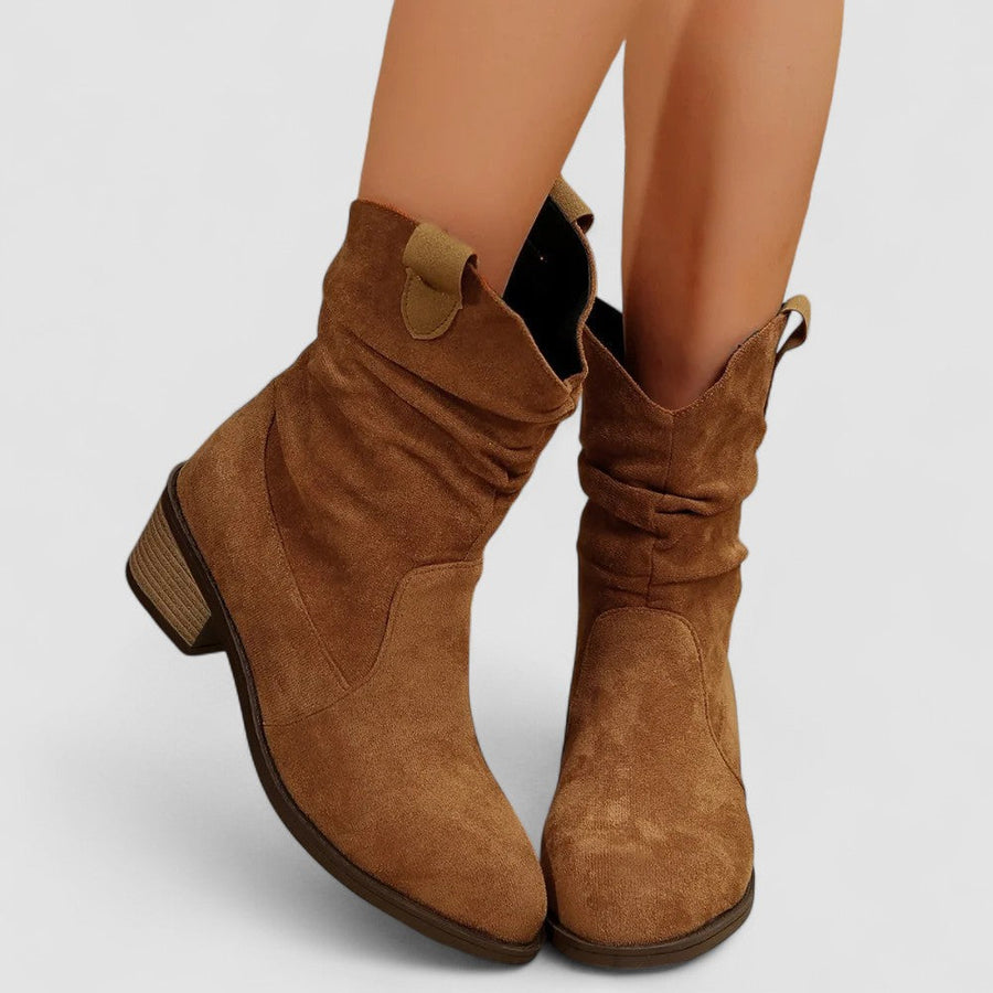 Heidi | Mid-Calf Block Heel view 5