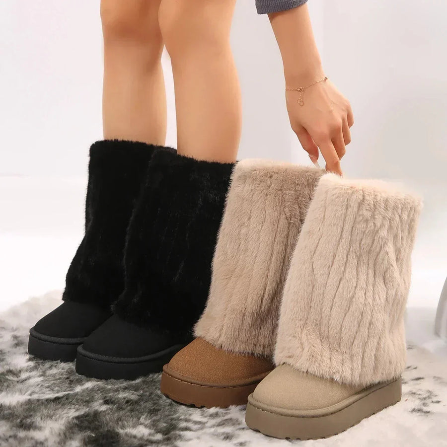 Mabel | Tall Shaft Platform Base Boots view 10