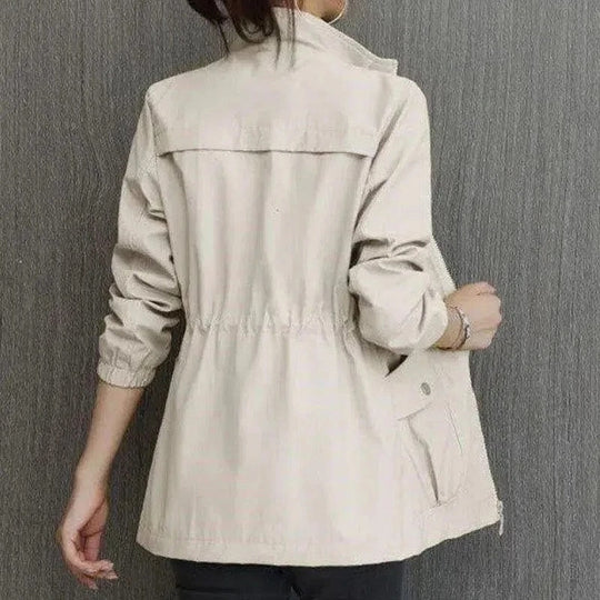 Kay | Women's Trench Coat – Lightweight Waterproof, Plus Size view 5
