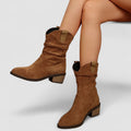 Heidi | Mid-Calf Block Heel