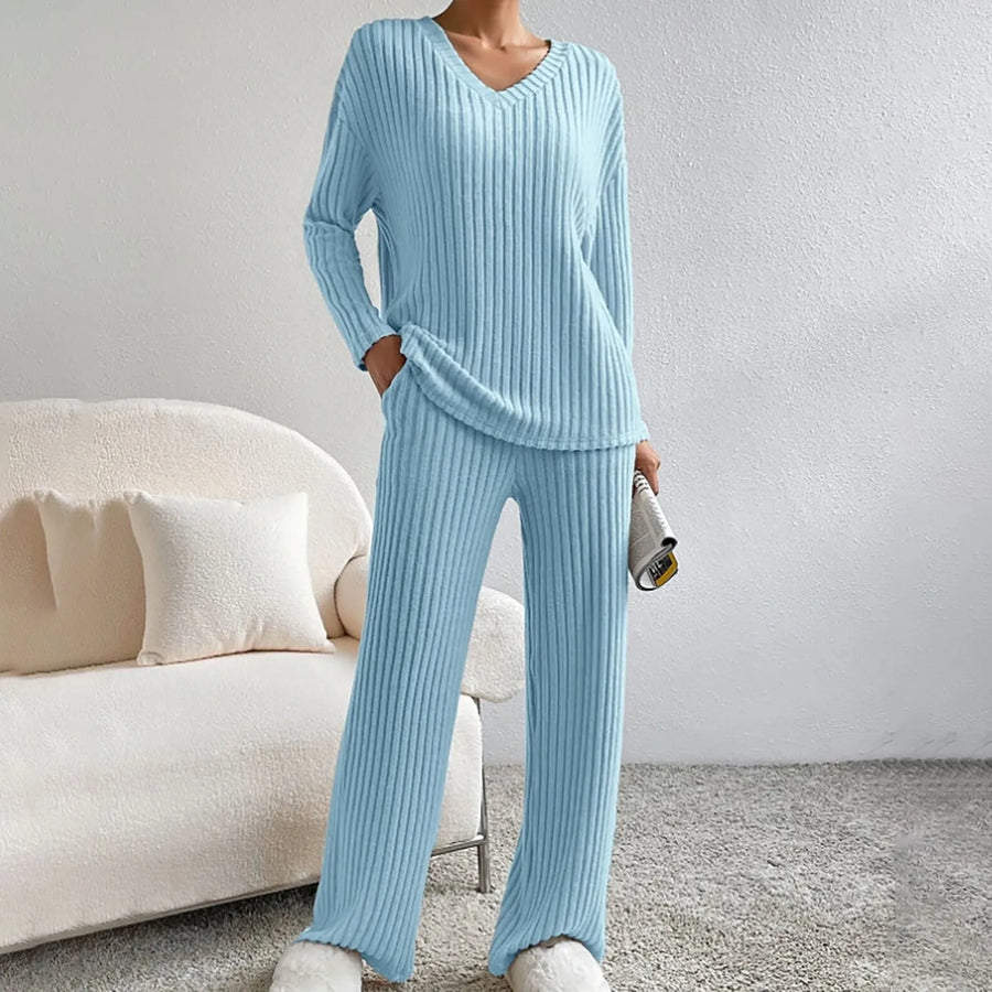 Ivory | Knitted 2-piece set view 12
