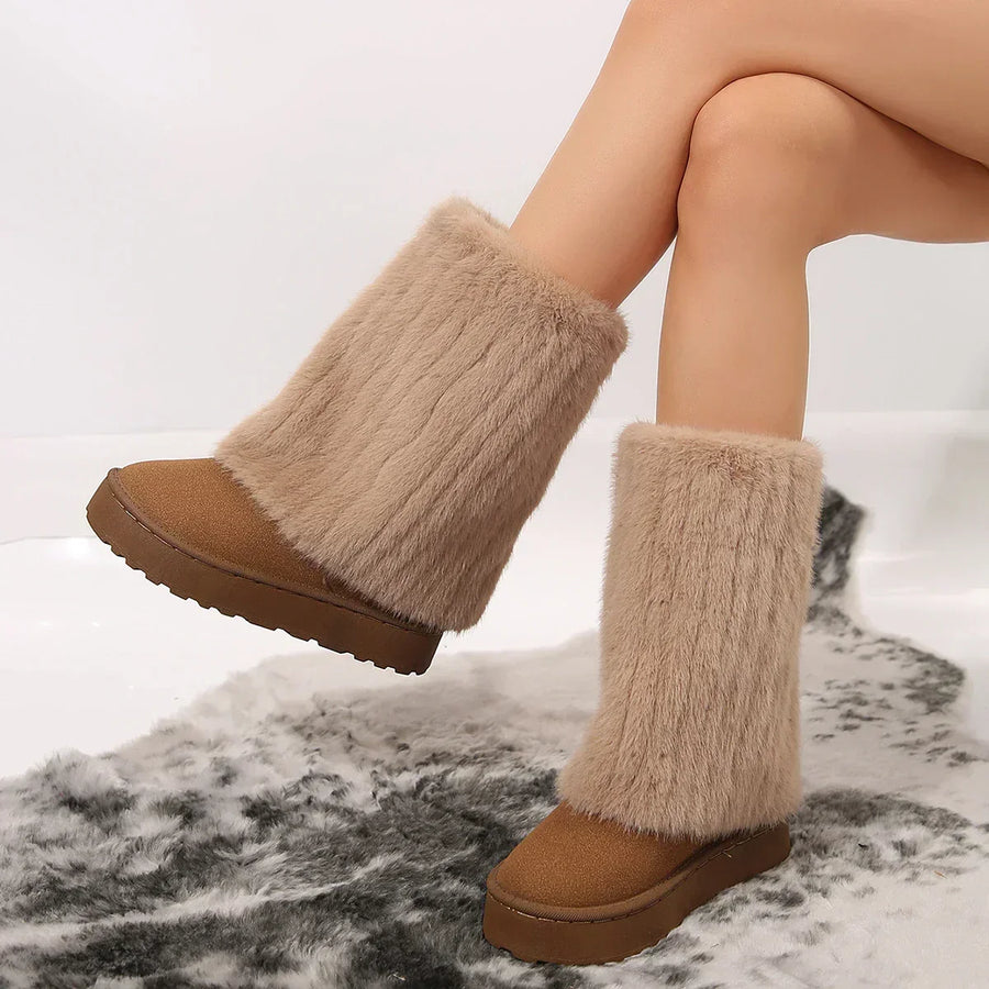 Mabel | Tall Shaft Platform Base Boots view 4