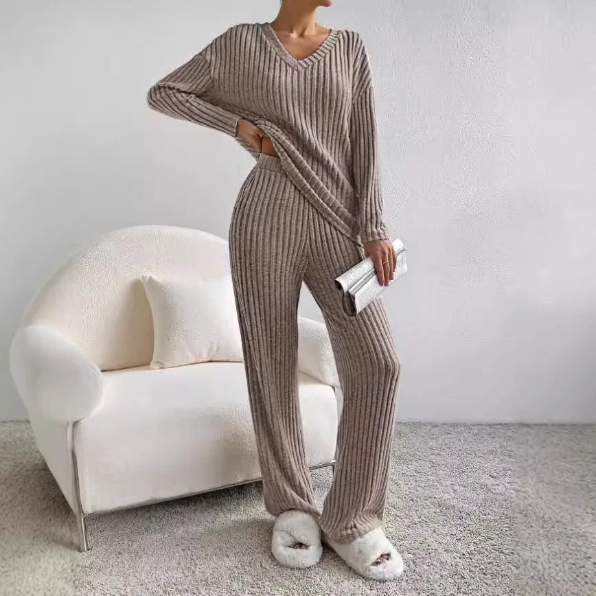 Ivory | Knitted 2-piece set view 6
