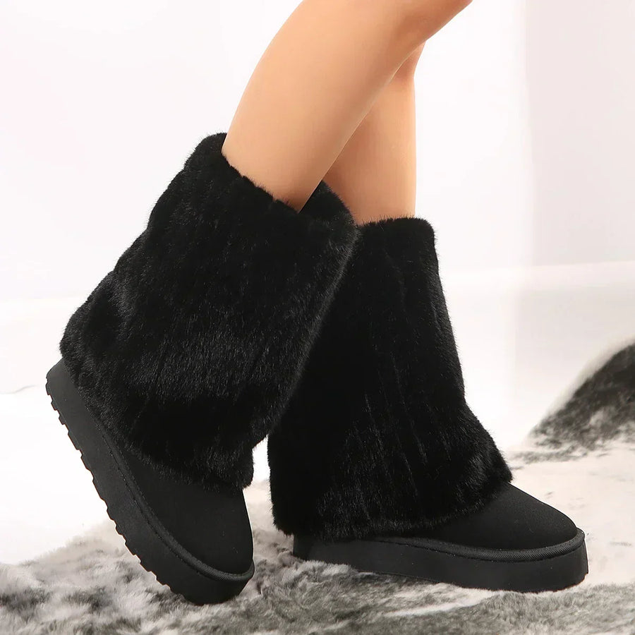 Mabel | Tall Shaft Platform Base Boots view 2