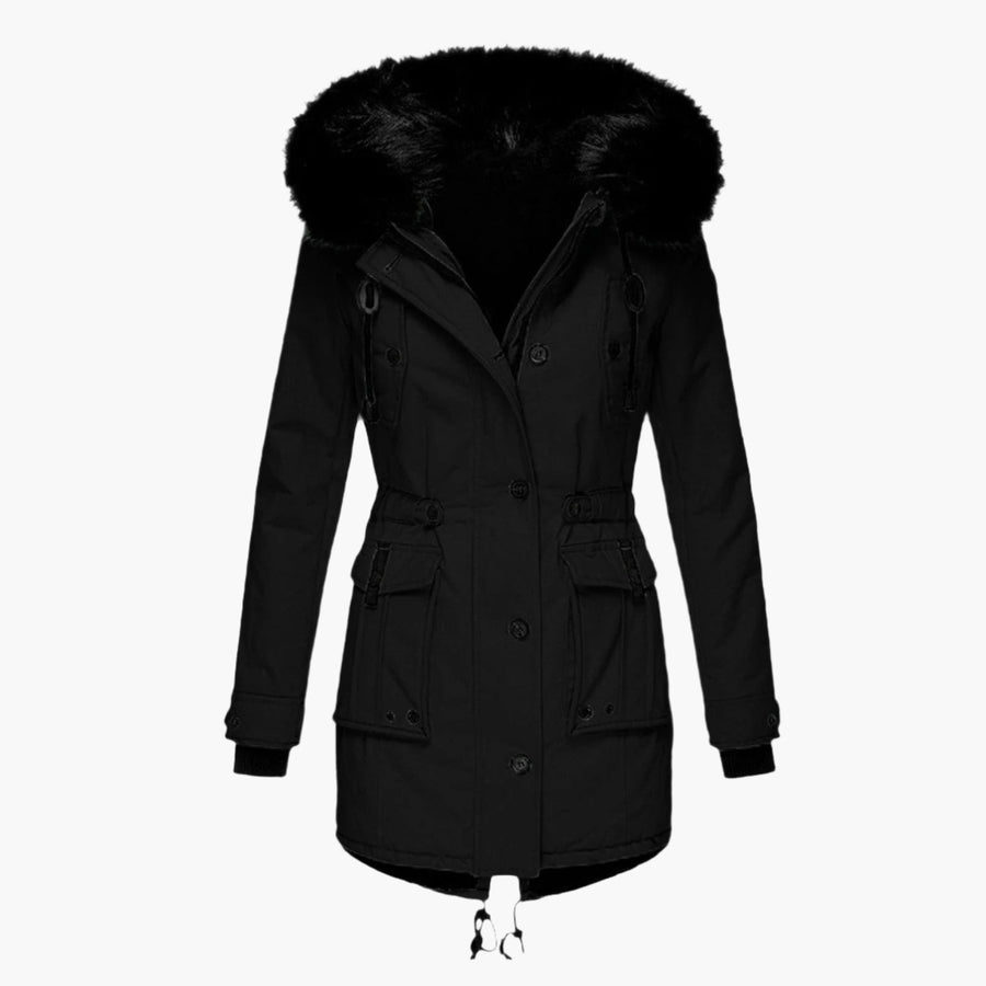 Gemma | Women's Winter Parka – Thick Hooded Cold Weather, Plus Size view 2