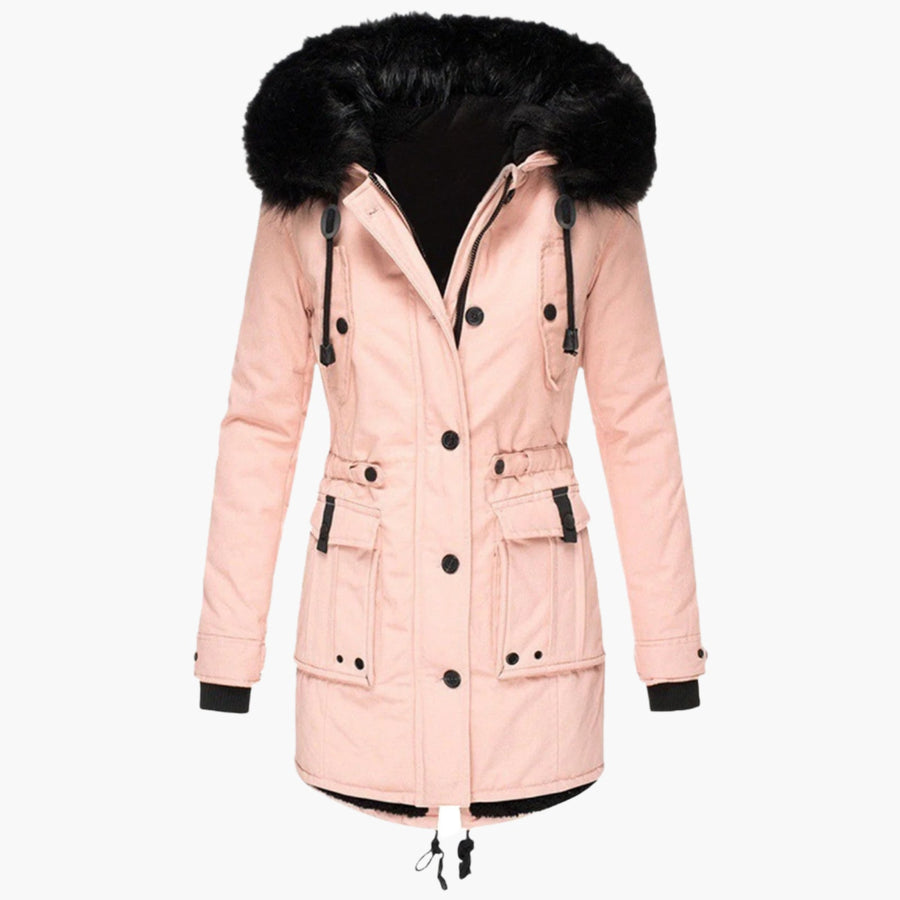 Gemma | Women's Winter Parka – Thick Hooded Cold Weather, Plus Size view 4