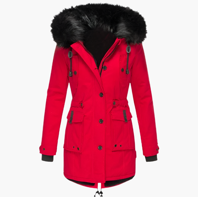 Gemma | Women's Winter Parka – Thick Hooded Cold Weather, Plus Size view 5