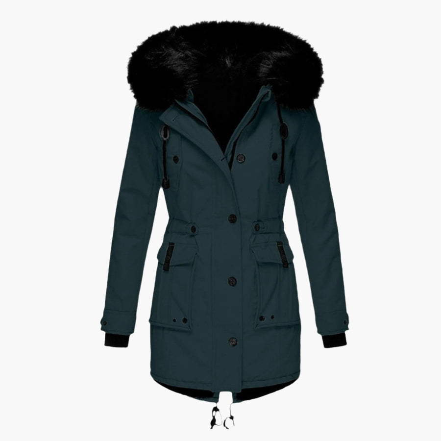 Gemma | Women's Winter Parka – Thick Hooded Cold Weather, Plus Size view 7