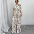 Amelia | Women's Bold Abstract Print Jumpsuit