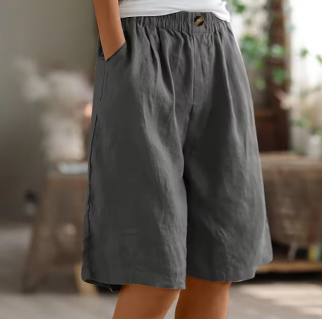 Louise | Breathable Cotton Comfort Shorts view 2