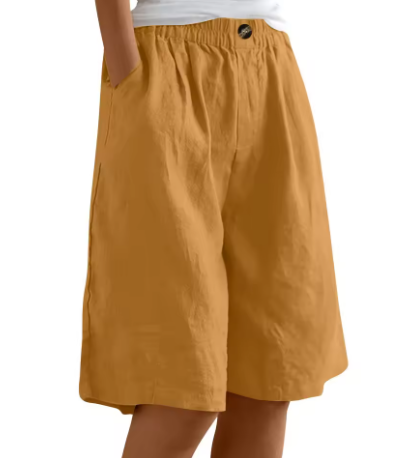 Louise | Breathable Cotton Comfort Shorts view 11
