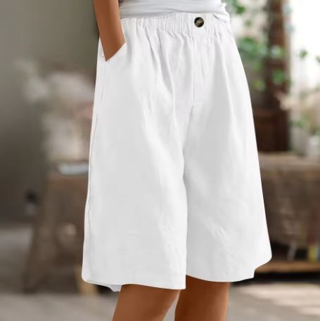 Louise | Breathable Cotton Comfort Shorts view 12