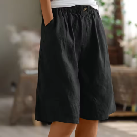 Louise | Breathable Cotton Comfort Shorts view 13