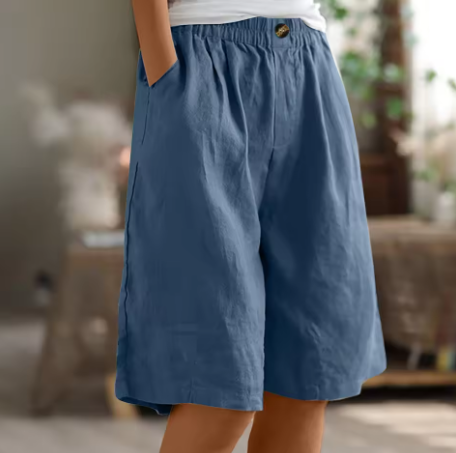 Louise | Breathable Cotton Comfort Shorts view 4