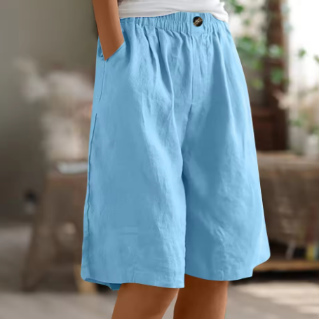 Louise | Breathable Cotton Comfort Shorts view 7