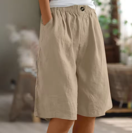 Louise | Breathable Cotton Comfort Shorts view 8