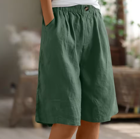 Louise | Breathable Cotton Comfort Shorts view 9
