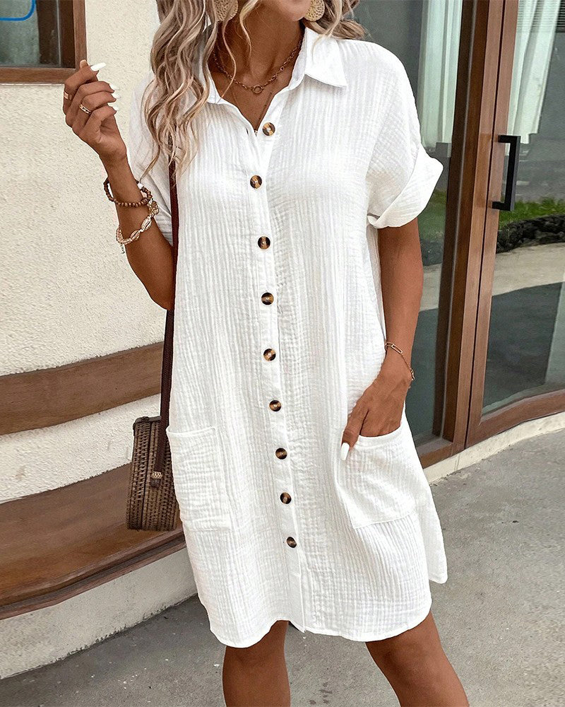 Flora | Women's Breathable Cotton Dress view 5