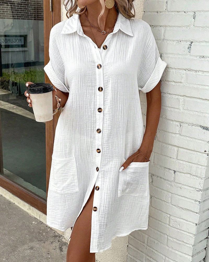 Flora | Women's Breathable Cotton Dress view 6