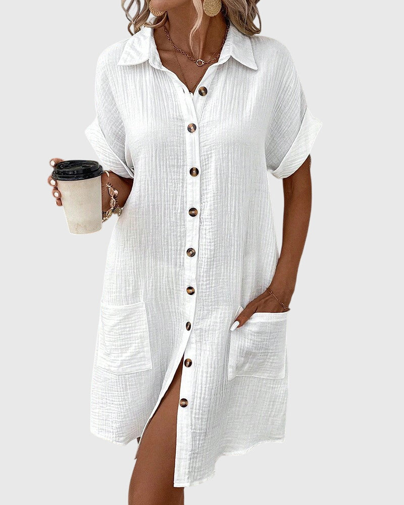 Anneliese | Breathable Cotton Dress view 7