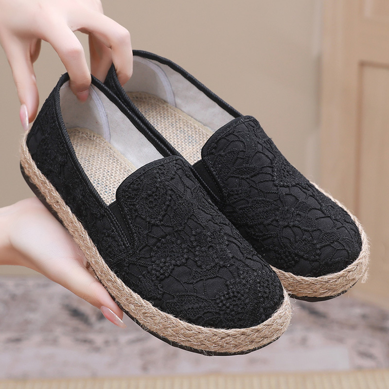 Women's Breathable Fabric Moccasins | Stylish Comfortable Slip-On Shoes view 2