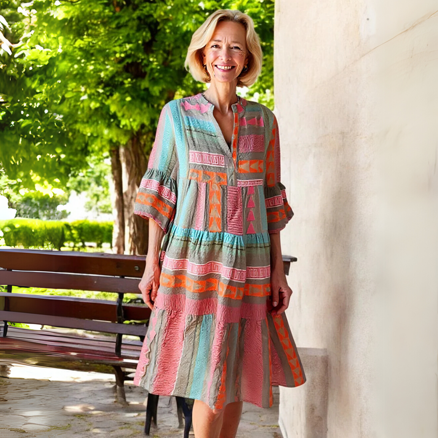 Estelle |  Breathable Maxi Spring Dress view 6