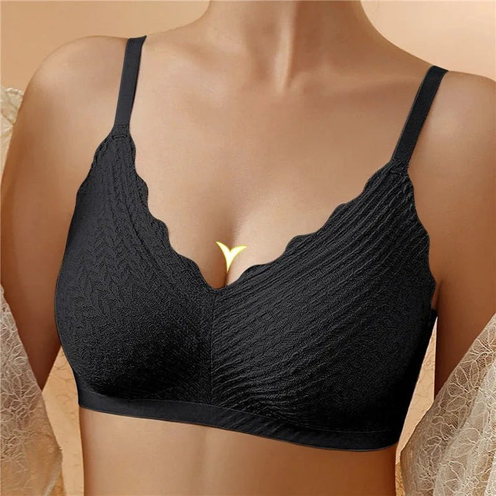 Women's Breathable Wire-Free Comfort Bra | Supportive Seamless Design 0