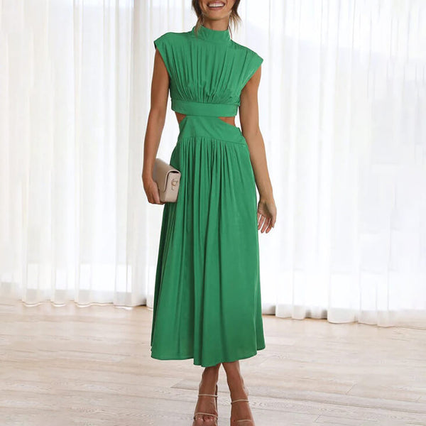 Corinne | Elegant Halter Neck Dress
