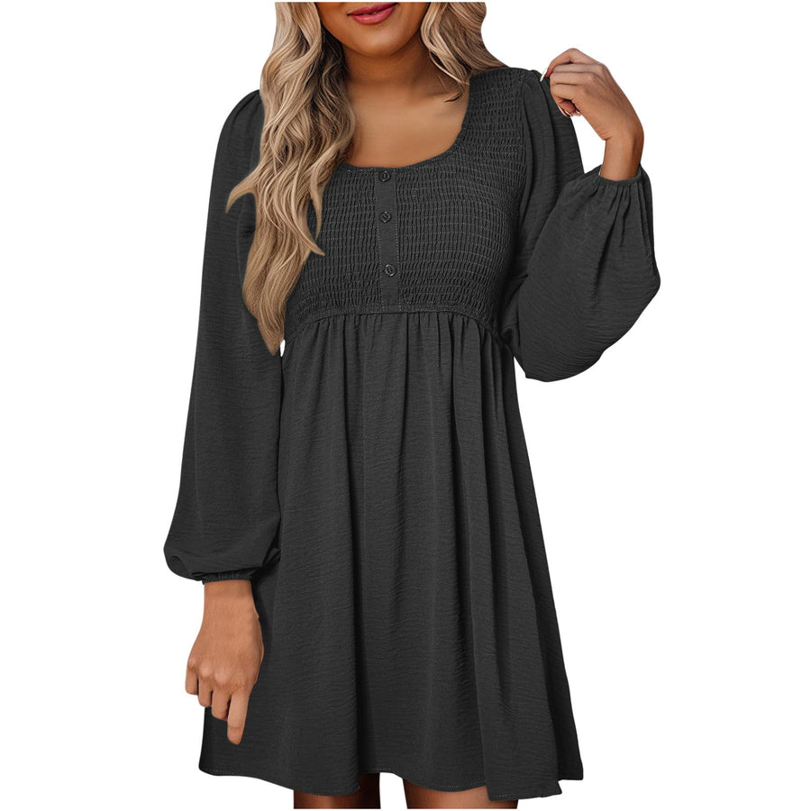Mia | Women's Casual Cotton Mini Dress view 2