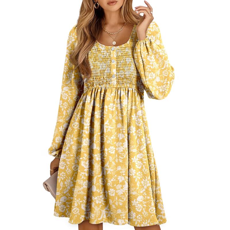 Mia | Women's Casual Cotton Mini Dress view 11