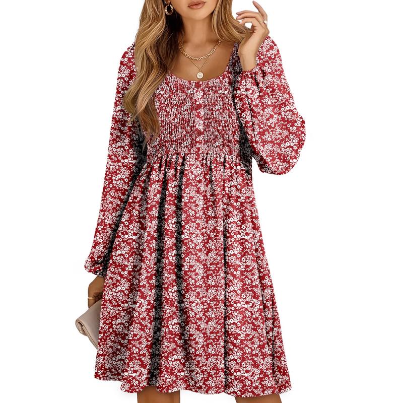 Mia | Women's Casual Cotton Mini Dress view 8