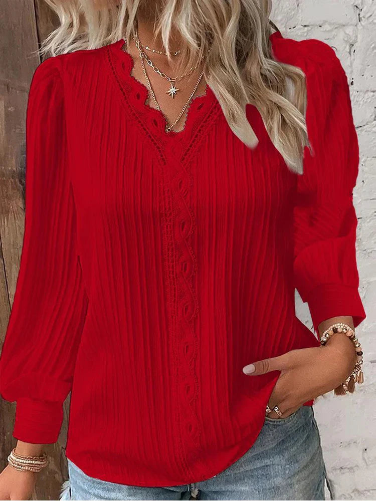 Marceline | Women's Chiffon Blouse view 6