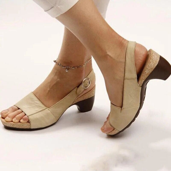 Ariana | Comfortable Block Heel Orthopedic Sandals