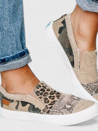 Women's Comfortable Canvas Loafers | Stylish Supportive Slip-On Shoes view 6