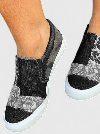 Women's Comfortable Canvas Loafers | Stylish Supportive Slip-On Shoes view 9