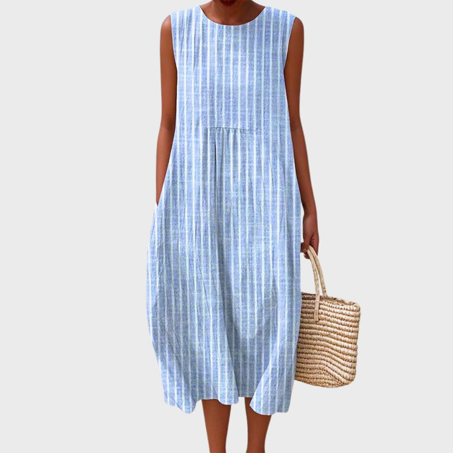Bailey | Comfortable Cotton Maxi Dress view 5