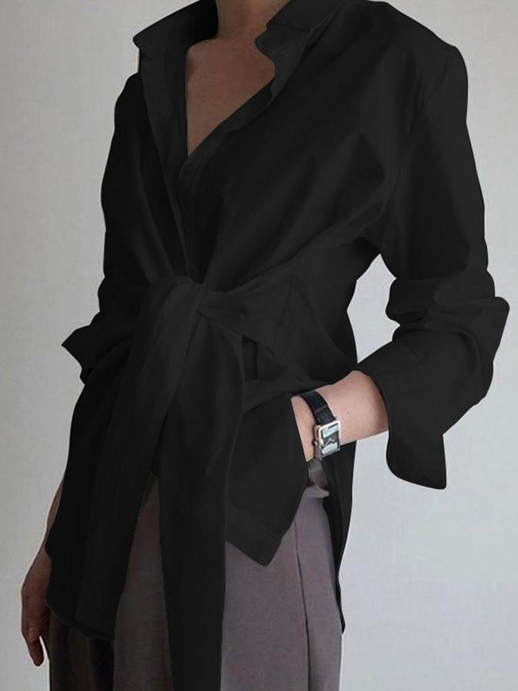 Melody | Relaxed Tie Waist Blouse view 2