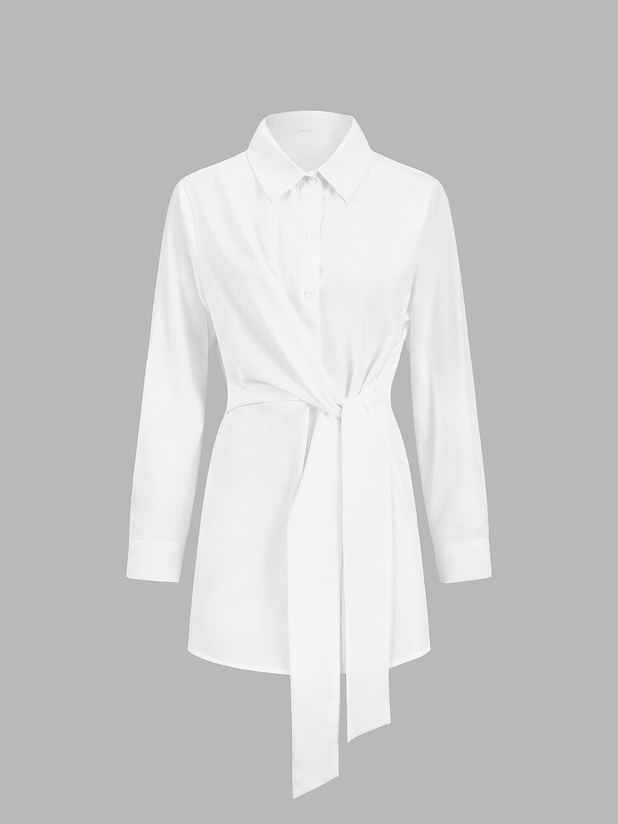 Melody | Relaxed Tie Waist Blouse view 4