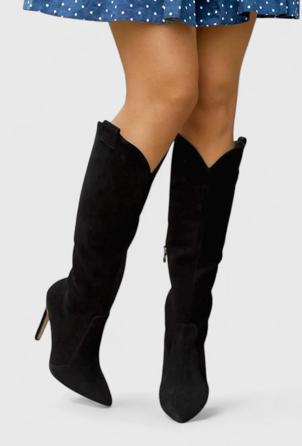 Emeline | Knee-High Zip Boots view 3