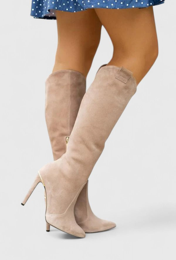 Emeline | Knee-High Zip Boots view 4