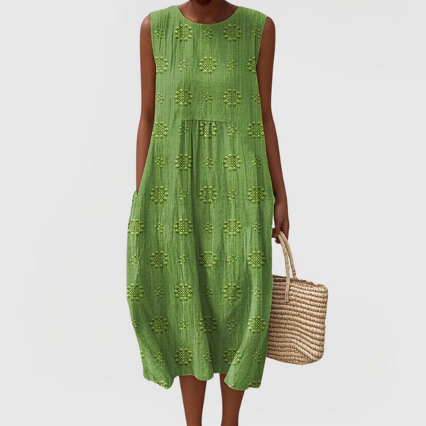 Noor | Embroidered Tummy-Control Dress
