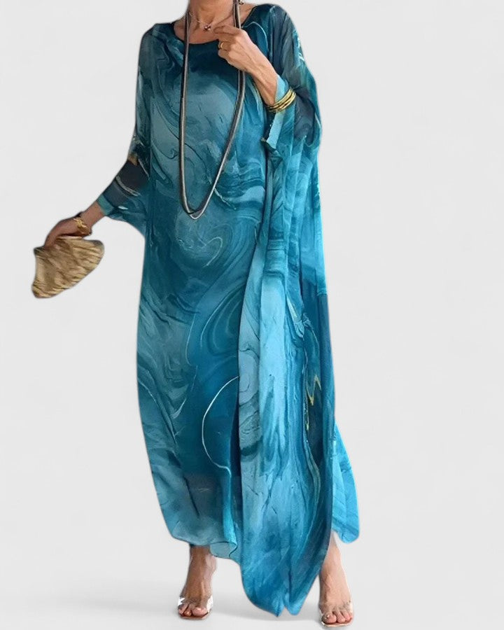 Women's Elegant Fabric Dress | Flattering Flowing Design 0