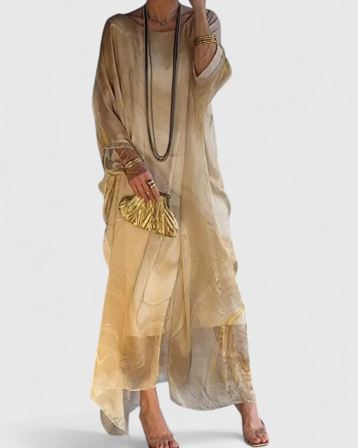 Coraline | Women's Elegant Maxi Dress view 3