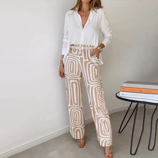 Bryony | Elegant Fabric Two-Piece Set