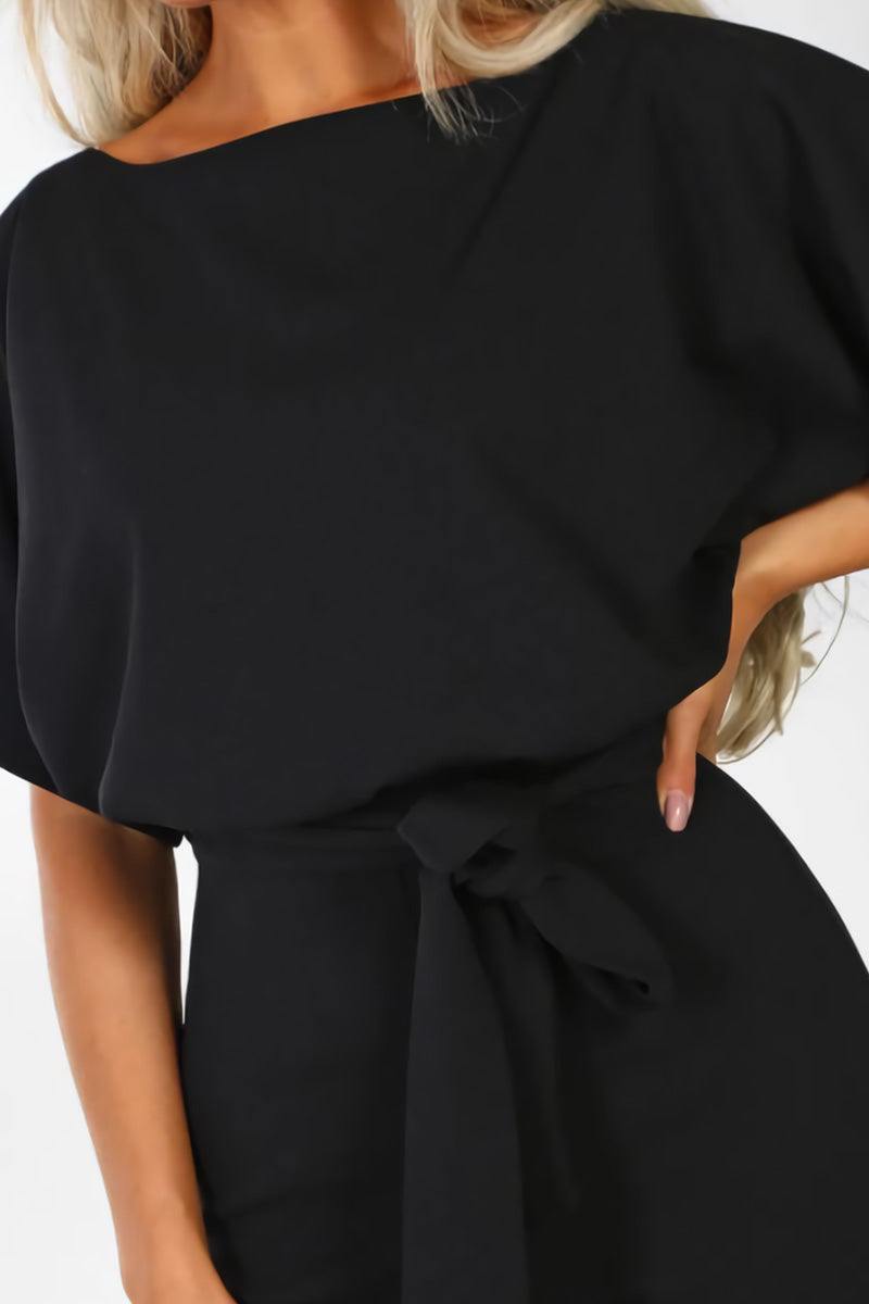 Catalina | Elegant Fabric Wide-Leg Jumpsuit view 9