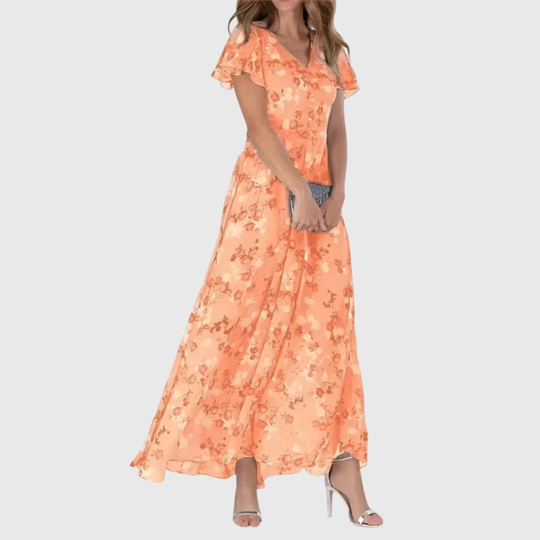 Keira | Women's Elegant Figure-Flattering Maxi Dress