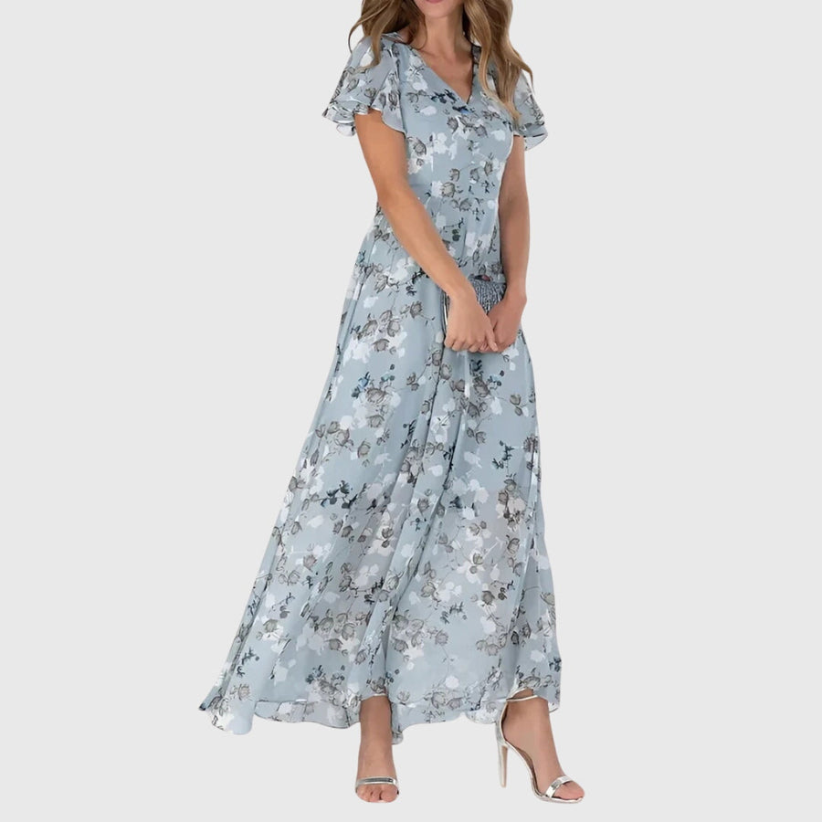 Keira | Women's Elegant Figure-Flattering Maxi Dress view 2