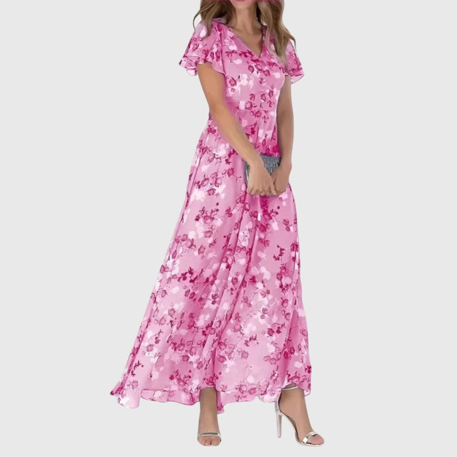 Keira | Women's Elegant Figure-Flattering Maxi Dress view 4