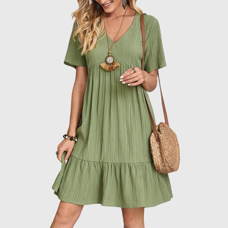 Hattie | Women's Elegant Flattering Maxi Dress view 3