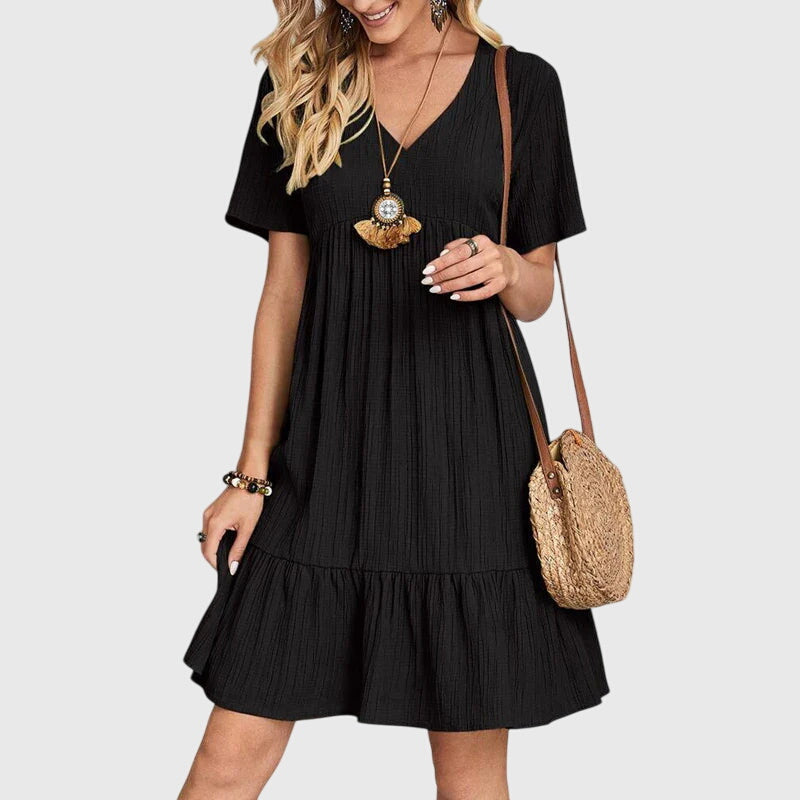 Hattie | Women's Elegant Flattering Maxi Dress view 4